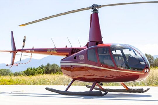 Private Helicopter Transfer from Athens to Paros