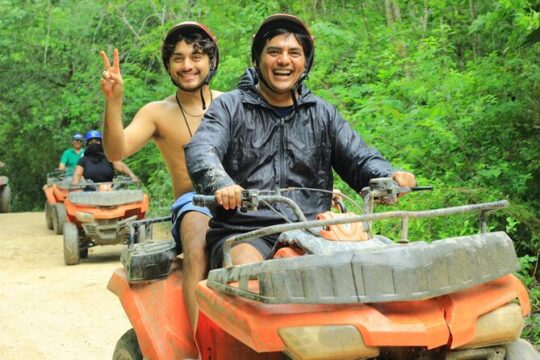 ATV, Zipline Circuit and Cenote Activities in Ruta de Los Cenotes