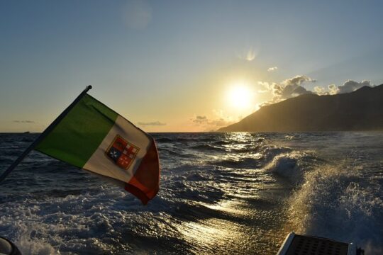 Private sunset boat tour on the Amalfi Coast and aperitif
