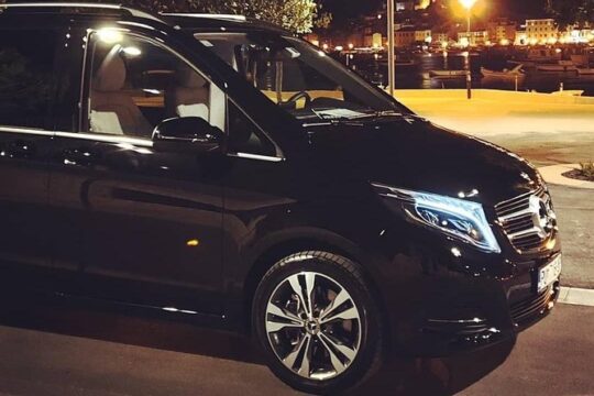 Private transfer from Rome to Positano by Luxury Mercedes Benz