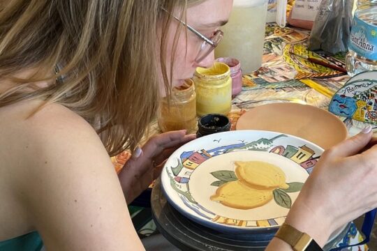 2h Ceramic Workshop in Positano