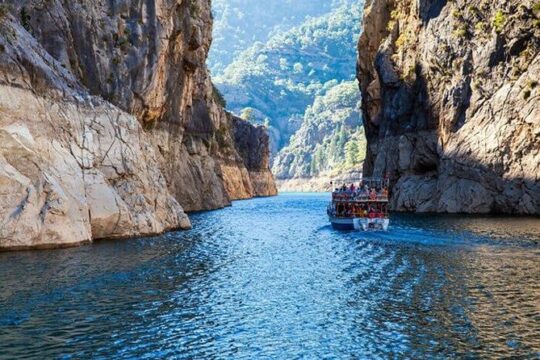 5-Hour Boat Tour in Green Canyon (From Side, Belek, Alanya)