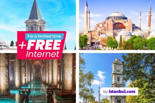 Basilica Cistern, Topkapi, Dolmabahce Palace, Hagia Sophia Ticket