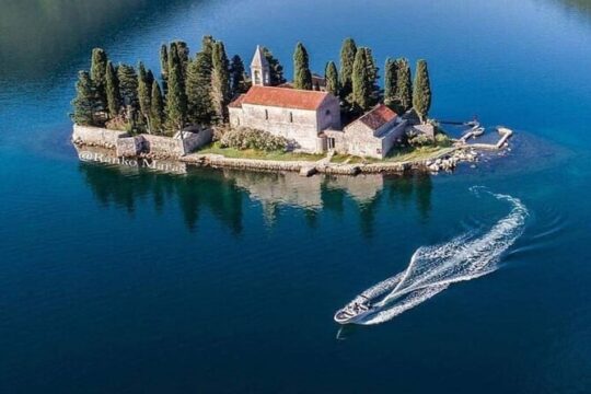 Private Speedboat tour from Kotor port - explore Unesco heritage