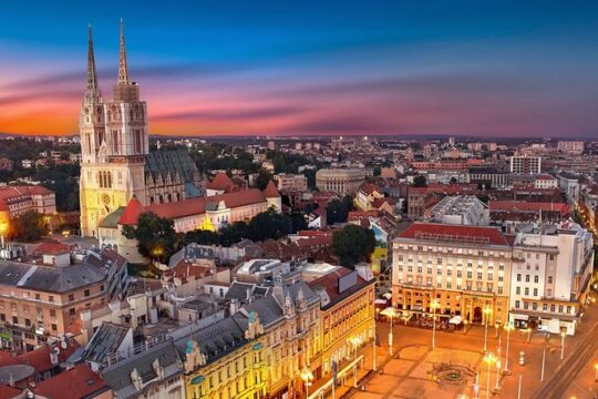 Private transfer Dubrovnik - Zagreb and explore sights along the way