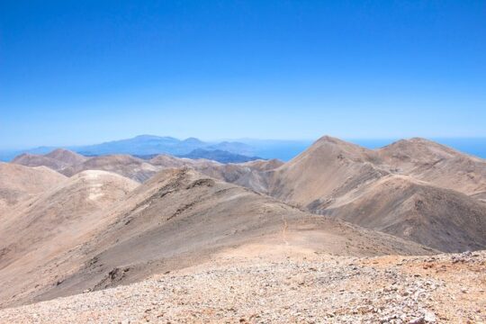 WHITE MOUNTAINS range highest summit PACHNES 2453m