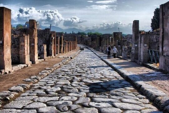 Day Tour Rome to Pompeii and skip the line Access.