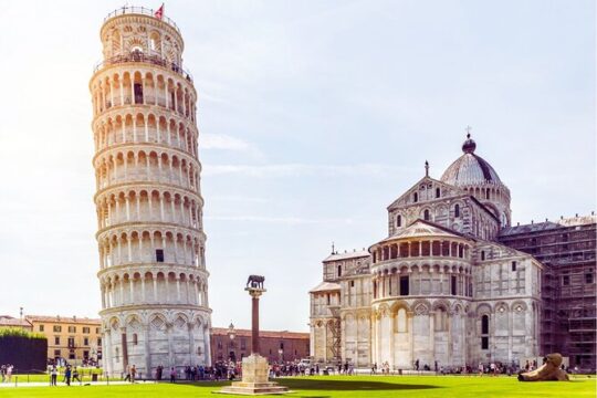 Pisa Leaning Tower and Complex Entry Tickets with Audio Guide
