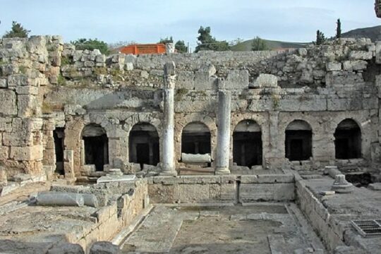 Canal of Corinthos & Ancient Corinthos Half Day Private Tour