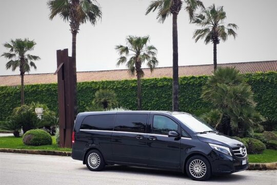 Private transfer from Palermo airport to Palazzo Brunaccini or vice versa