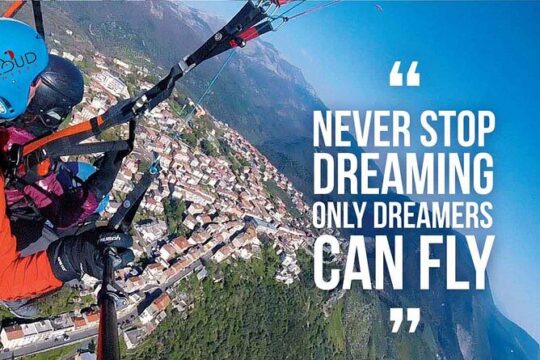 2 Hour Private Guided Paragliding Adventure in Rome