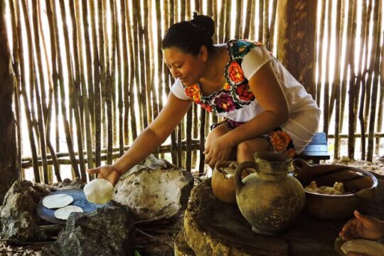 Bacalar 7 Color Lagoon and Mayan Family Experience Combo Tour