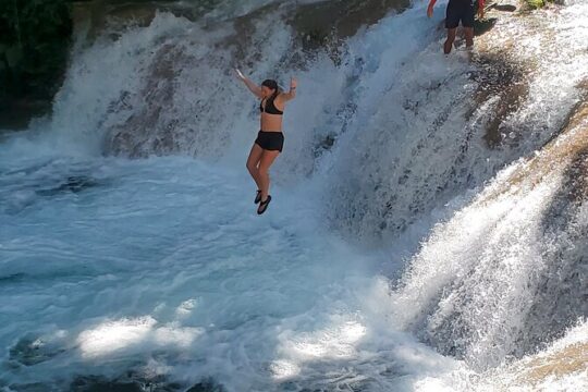 Family fun ATV, Blue Hole from Ocho Rios
