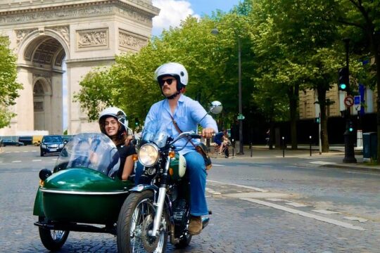 Emily in Paris Vintage Side Car Tour