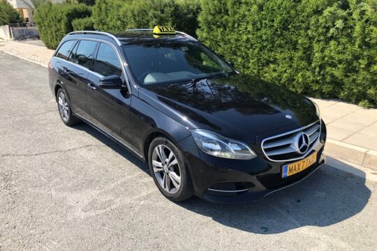 Private Transfer from Larnaca Airport to Pissouri up to 4 Pax in 4 seater Taxi