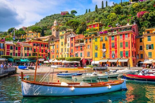 Discover Genoa and Portofino A Scenic Boat Cruise from Milan