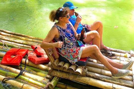 Martha Brae River Bamboo Rafting Experience from Montego Bay