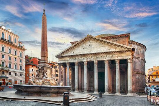 Rome Hop On-Hop Off Open Bus|Colosseum, Vatican Museum Group Tour