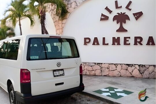 Private Transfer Cancun Apto & Hotel-Cancun/Ferry/Pto Morelos 1-8