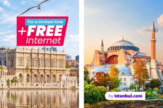 Hagia Sophia and Dolmabahce Palace Entry Ticket with Audio Guide