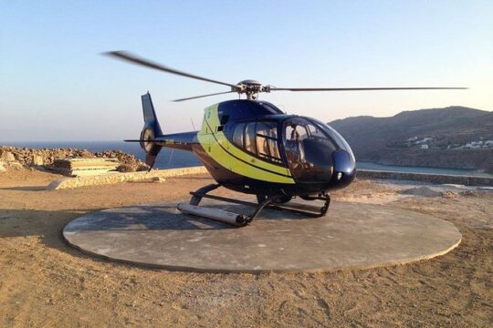 Private Helicopter Transfer from Athens to Kea