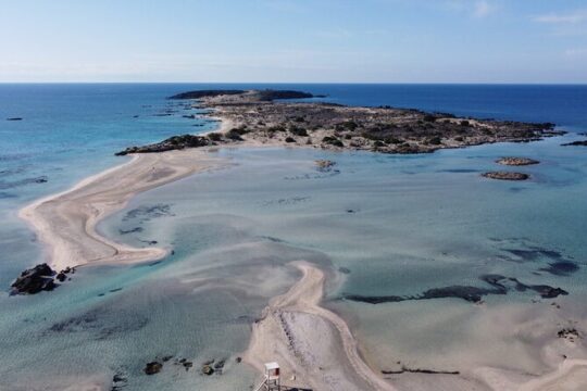 Elafonisi beach private Jeep tour with lunch