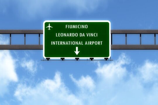 Roman Farewell: Exclusive Airport Transfer from City Center