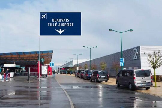Luxury Transfer Paris Beauvais Airport BVA to ==> Paris