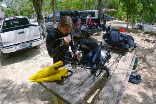 Cenote Dos Ojos Guided Diving and Snorkeling Tour