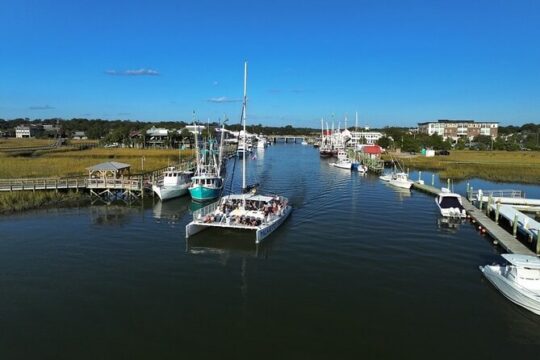 Afternoon Sail in Charleston’s Historic Harbor on a Catamatan