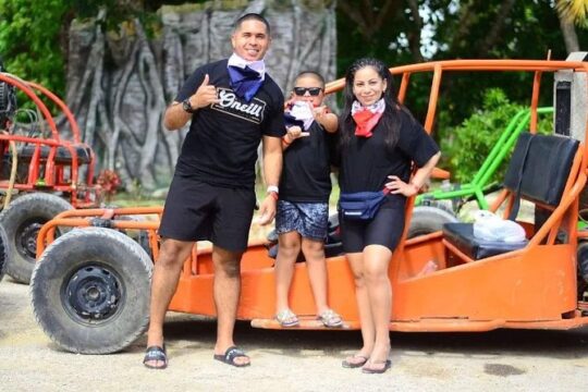 Macao Beach Buggy Adventure with Cenote Swim and Local Plantation