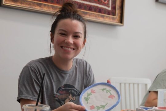 3 Hour Small Group Ceramic Workshop with Breakfast in Kadıkoy