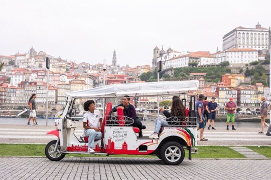 Live Guided Porto Tour on Tuk Tuk for 3 Hours