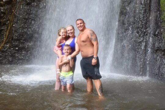 Dark View falls , Wallilabou , Fort Charlotte, Kingstown from IV Tours