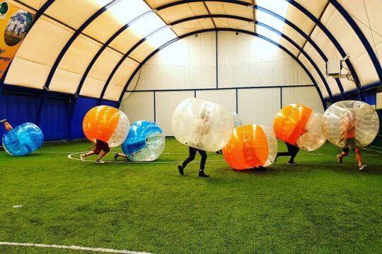 Gdansk: Bubble Football with Hotel Transfers
