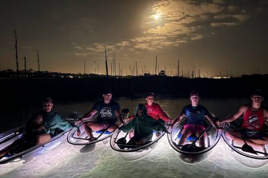 Destin FWB Full Moon Clear Kayak Tour