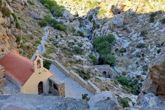 Kourtaliotiko Gorge and South Crete Private Tour