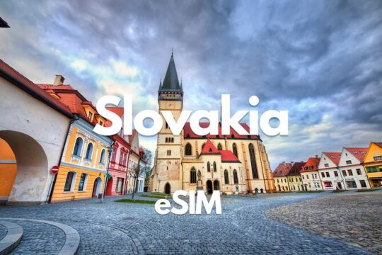 Bratislava Data eSIM 0.5GB daily to 50GB 30 Days
