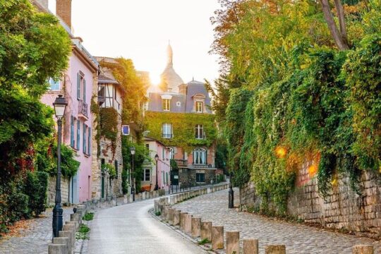 Eiffel Tower Tour and Montmartre Walking Tour with Expert