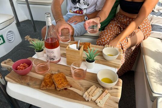 Wine & Local Food Tasting + Boat trip from Puerto de Mogan