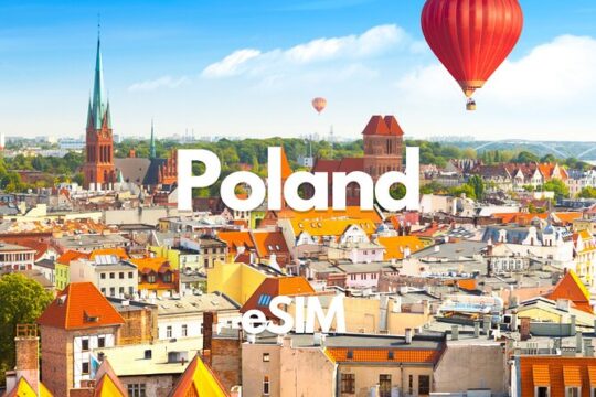Warsaw Data eSIM 0.5GB daily to 50GB 30 Days