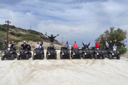 Quad Safari in Malia free pick up and drop off
