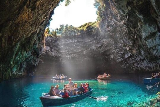 Private caves Drogarati & Melissani