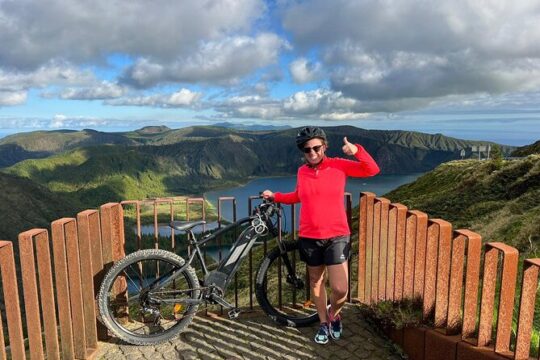 E-Bike Tour Lagoa do Fogo - Includes Gardens Old Caldeira