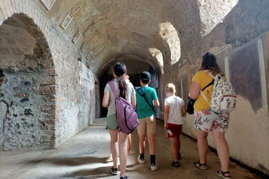 Percy Jackson and Roman Gods in Pompeii Tour for Kids