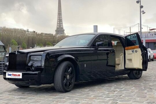CDG Airport Pickup with Rolls Royce in Paris