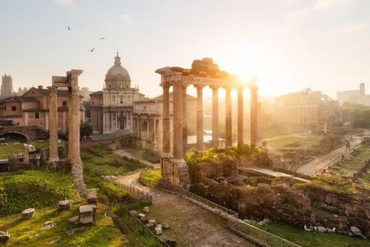 Colosseum and roman forum walking tour with private guide
