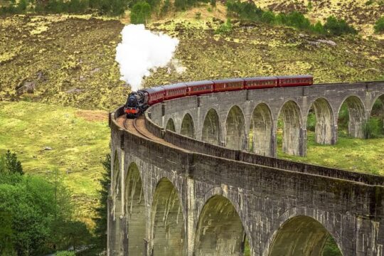 Glasgow: 1 Day West Highlands, Glen Coe & Jacobite Steam Train