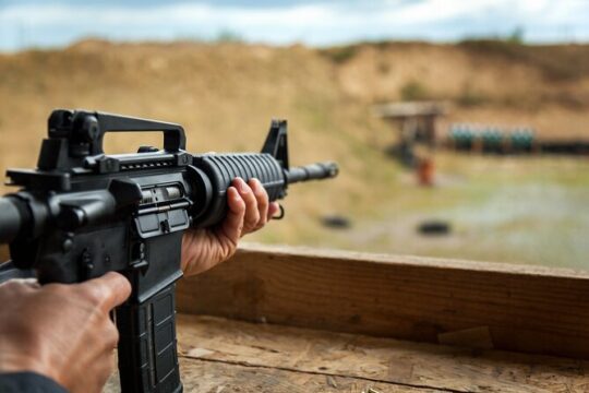 Krakow: Extreme Shooting Range with Hotel Pick-Up