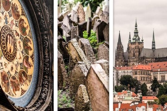 Prague TOP 3 TICKETS Prague Castle Astronomical Clock Jewish Town